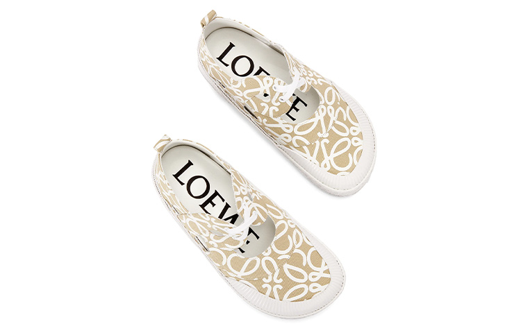 LOEWE Anagram Canvas Low Top 'Beige' 圖 4