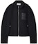 Buy LOEWE Anagram FW22 Black Hooded Zip-Up Parka Coat. H526Y01W63-1100