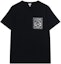 Buy LOEWE Anagram FW22 刺繡標誌黑色短袖男士T恤。 H526Y22X25-1100