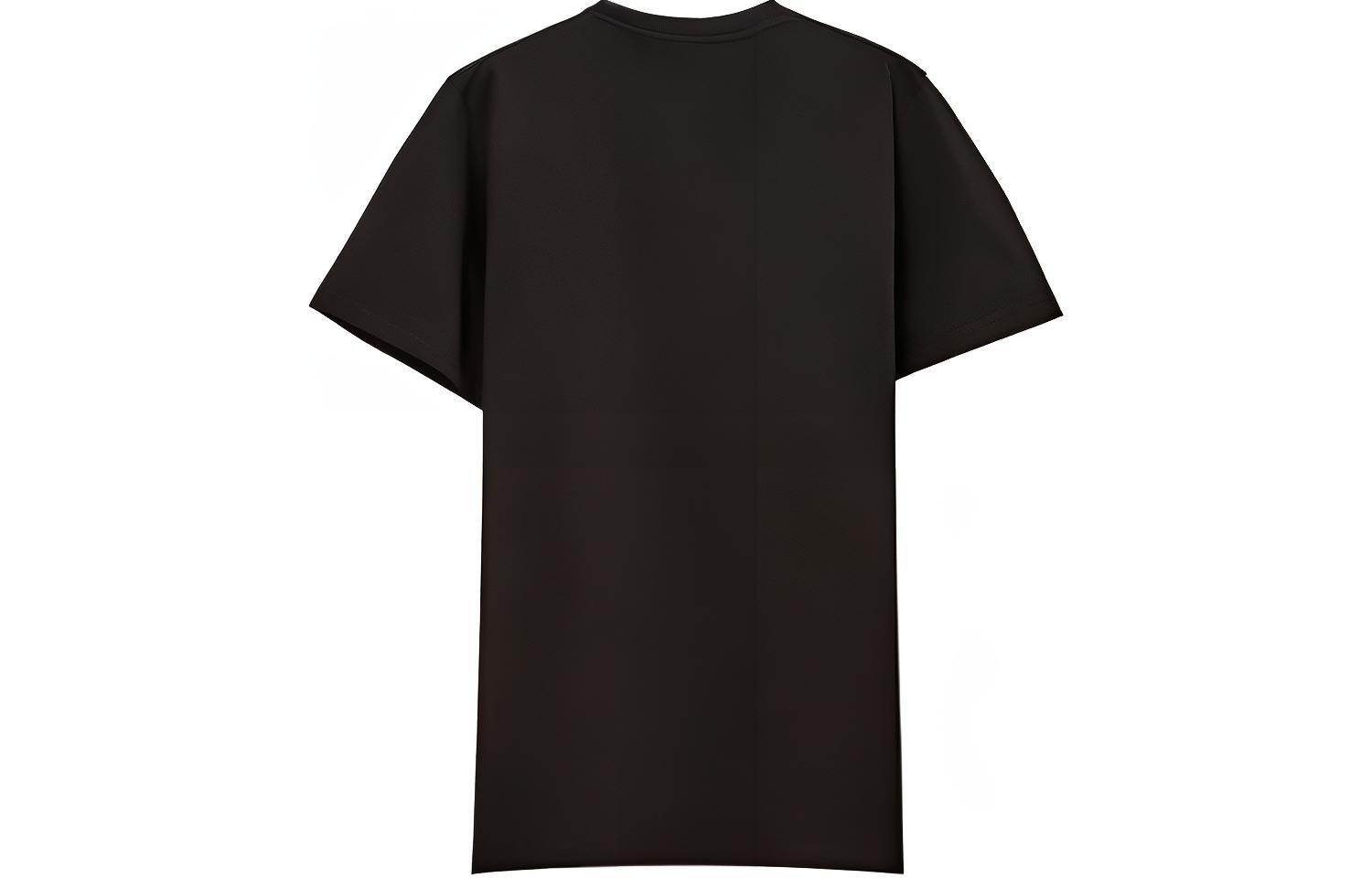 Lookbook LOEWE Anagram FW22 刺繡標誌黑色短袖男士T恤。 H526Y22X25-1100