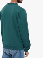 LOEWE Anagram绿色刺绣标志纯棉圆领卫衣. H526Y24J07-4110 Purchase LOEWE Anagram绿色刺绣标志纯棉圆领卫衣. H526Y24J07-4110