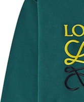 LOEWE Anagram绿色刺绣标志纯棉圆领卫衣. H526Y24J07-4110 Sizing LOEWE Anagram绿色刺绣标志纯棉圆领卫衣. H526Y24J07-4110