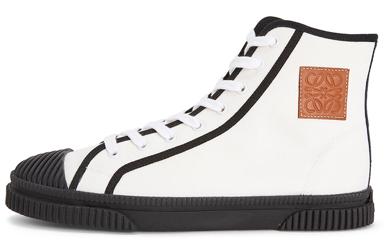 LOEWE Anagram High-Top Canvas 'Cotton White' M616282X05-1950