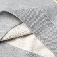 罗意威 Anagram标志刺绣经典圆领卫衣 男 灰色 H526Y24J01-1440 Sizing 罗意威 Anagram标志刺绣经典圆领卫衣 男 灰色 H526Y24J01-1440