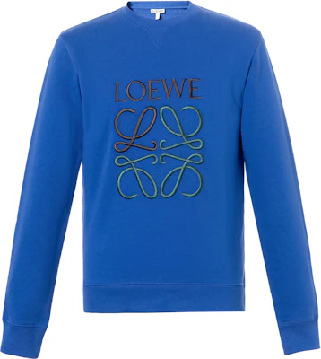 LOEWE Anagram標誌刺繡經典藍色衛衣 H526Y24J07-5560 Buy LOEWE Anagram標誌刺繡經典藍色衛衣 H526Y24J07-5560