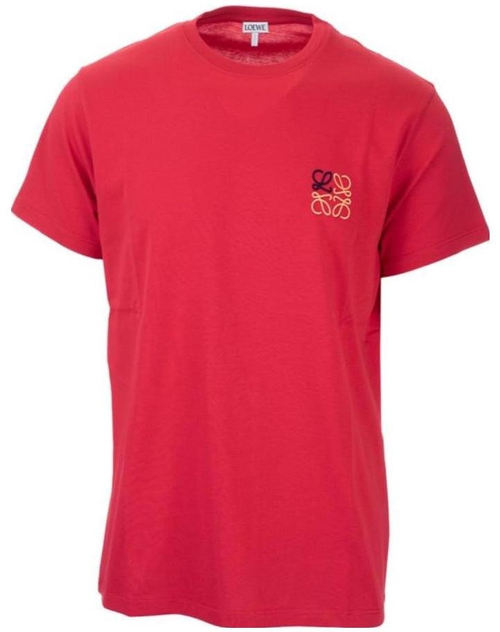loewe-anagram-logo-print-red-cotton-crewneck-t-shirt-short-sleeve-h526341-xai-7100