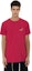 Cheap LOEWE Anagram Logo Baju-T Merah Kapas Lengan Pendek Crewneck. H526341XAI-7100