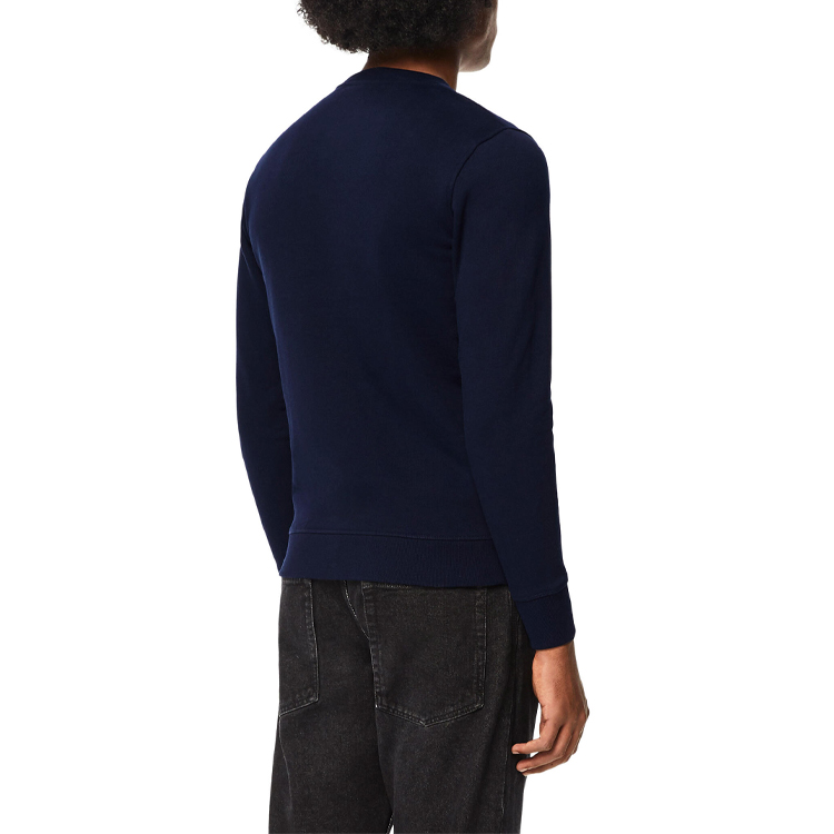 Purchase LOEWE Anagram 海军蓝刺绣标志纯棉圆领卫衣 H526Y24J02-5110