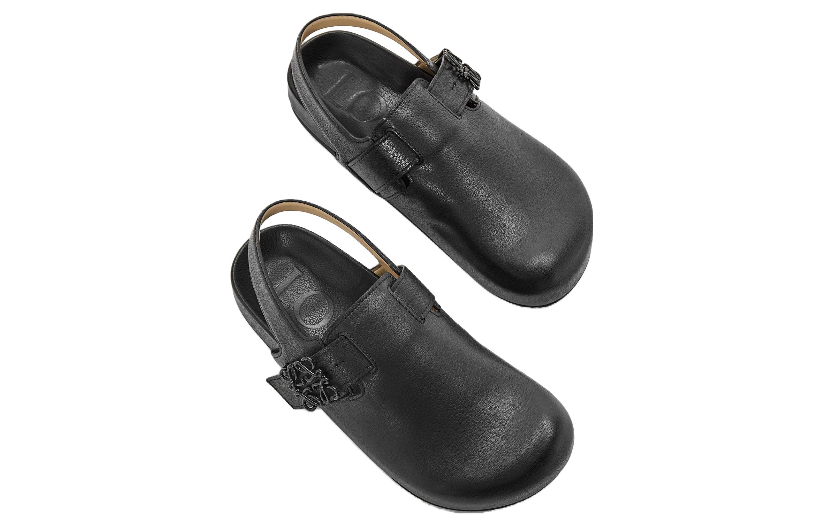 LOEWE Anagram Round Toe CMFT 'Black' 圖 4
