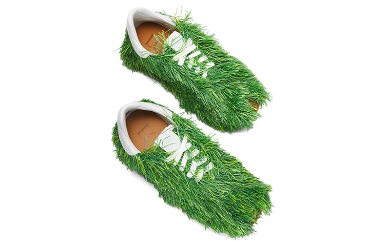 LOEWE Anagram Sneaker Low 'Green' 圖 3