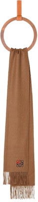 LOEWE Anagram 羊毛羊絨圍巾 男女適用 咖啡棕色 F000914X04-3150 Buy LOEWE Anagram 羊毛羊絨圍巾 男女適用 咖啡棕色 F000914X04-3150