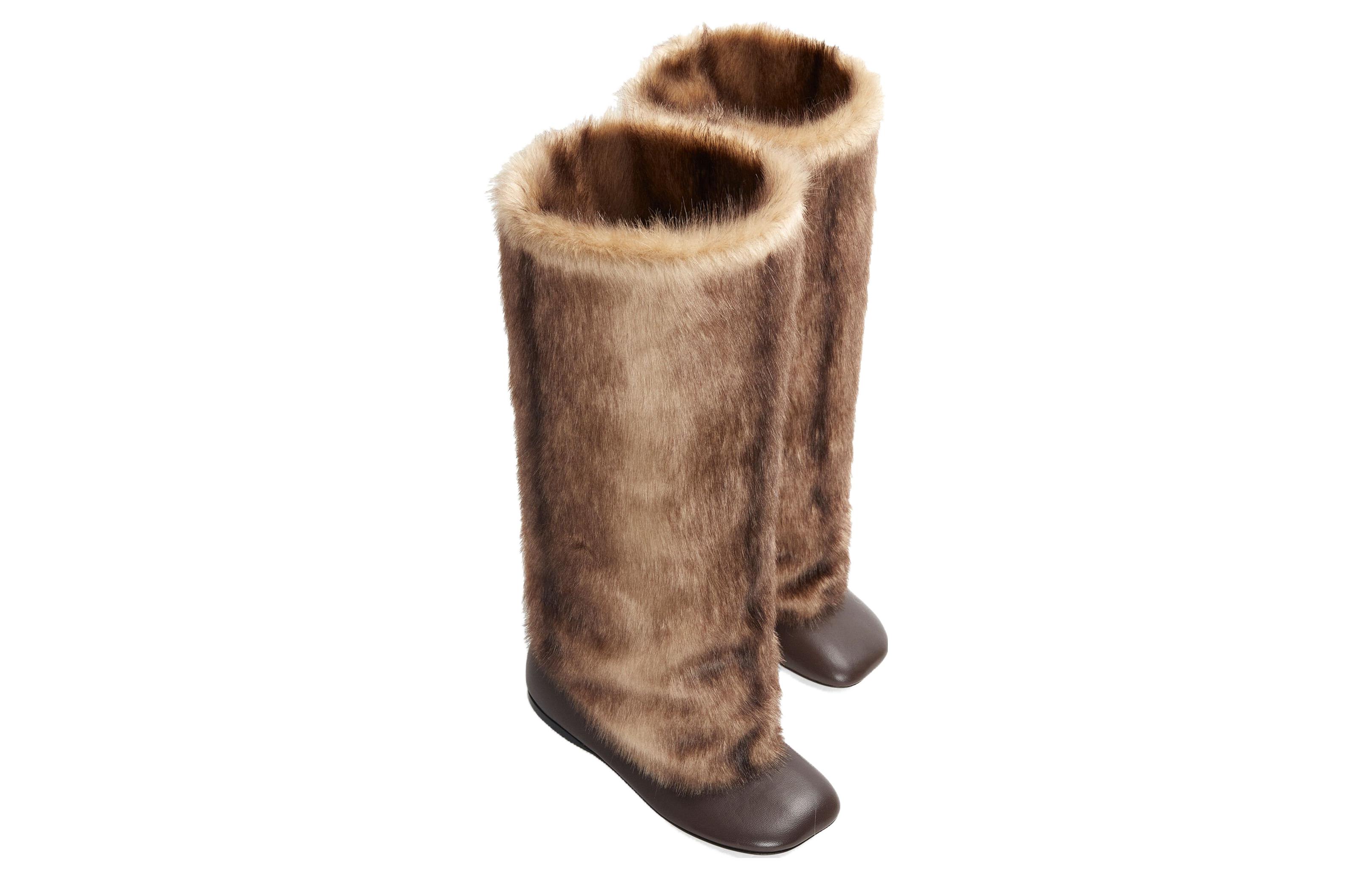 Lookbook 罗意威棕色套穿踝靴 M816285X81-3079