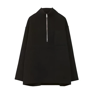 LOEWE Black High-Neck Full-Zip Jacket H526Y02W16-1100