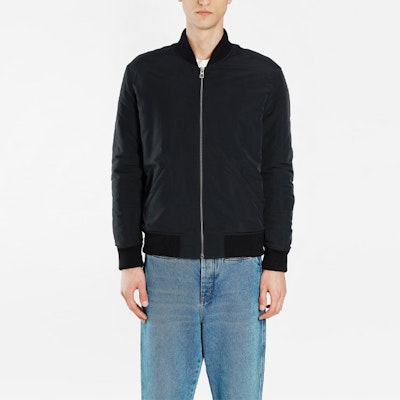 LOEWE Black Jacket with Solid Color and Daisy Letter Print Back H2108900PO-1100 Shop LOEWE Black Jacket with Solid Color and Daisy Letter Print Back H2108900PO-1100