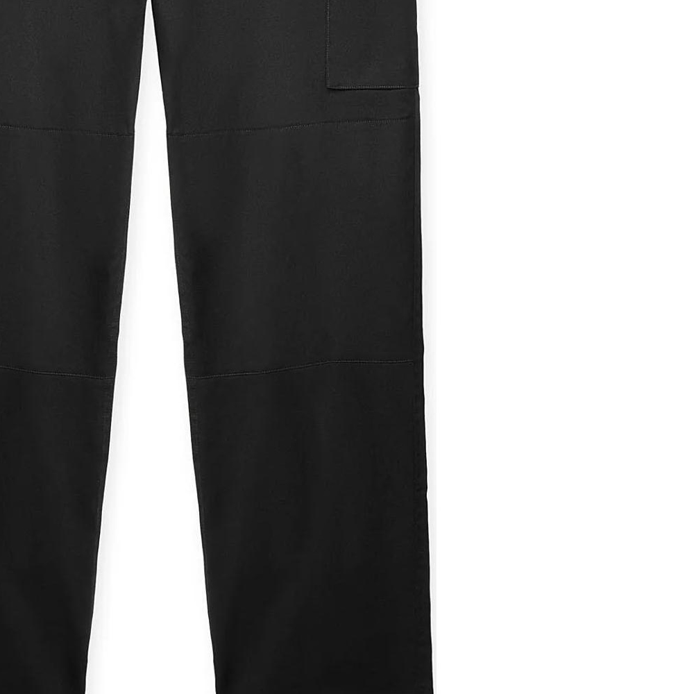 Sizing LOEWE Seluar Cargo Kaki Lurus Hitam Lelaki dengan Logo & Poket Butang. H526Y04WFB-1100