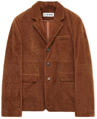ロエベ ブラウン シングルブレスト 長袖 ジャケット SS24 HSM1Y19L04-3200 Buy ロエベ ブラウン シングルブレスト 長袖 ジャケット SS24 HSM1Y19L04-3200