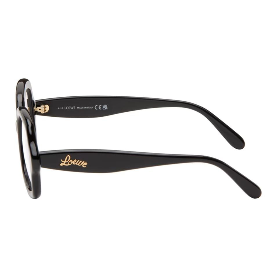 Lookbook LOEWE 蝴蝶光学眼镜 男女同款 黑色设计师镜框 LW50066IM49001 192337154218