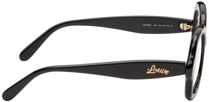 LOEWE 蝴蝶光学眼镜 男女同款 黑色设计师镜框 LW50066IM49001 192337154218 Shop LOEWE 蝴蝶光学眼镜 男女同款 黑色设计师镜框 LW50066IM49001 192337154218