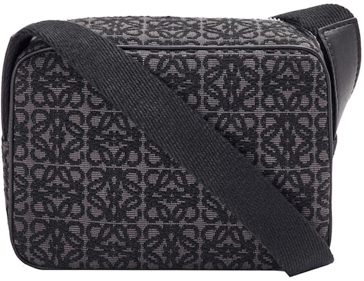 LOEWE Camera Bag in Anagram Jacquard Mini Anthracite/Black Order LOEWE Camera Bag in Anagram Jacquard Mini Anthracite/Black