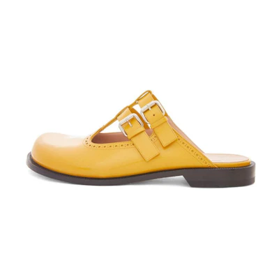 LOEWE Campo 'Yellow Slip-On'