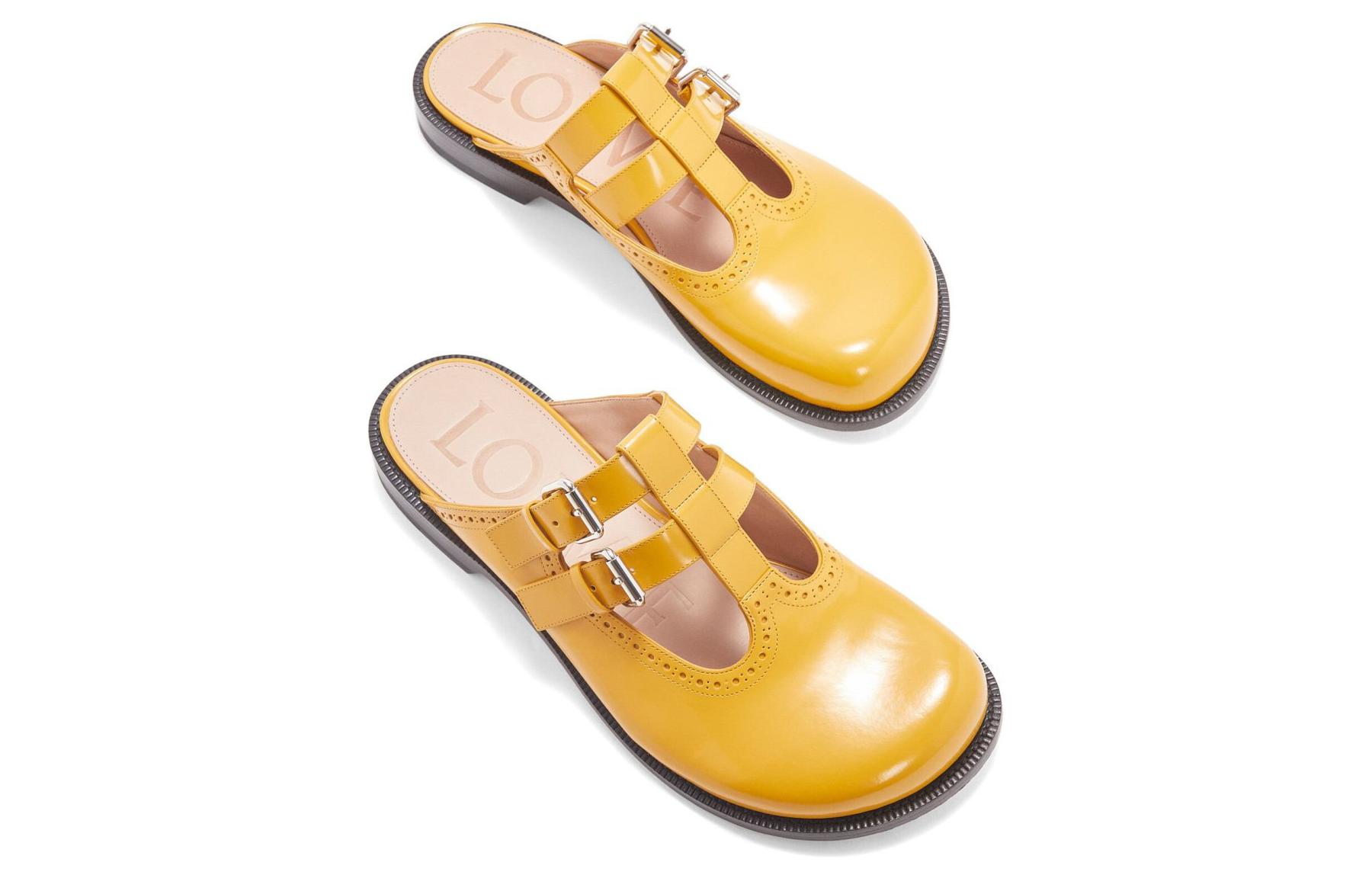 LOEWE Campo 'Yellow Slip-On' 圖 4