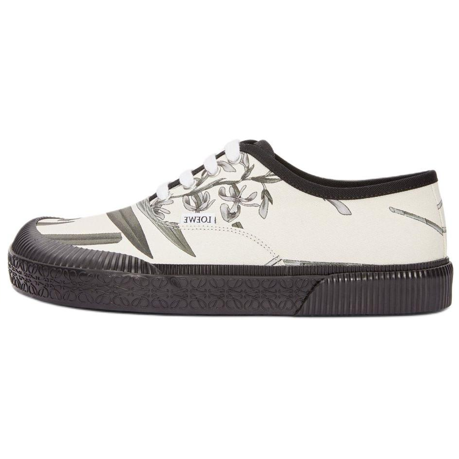 LOEWE Canvas Sneaker Low 'Green Lace-Up' M616282X37-9990