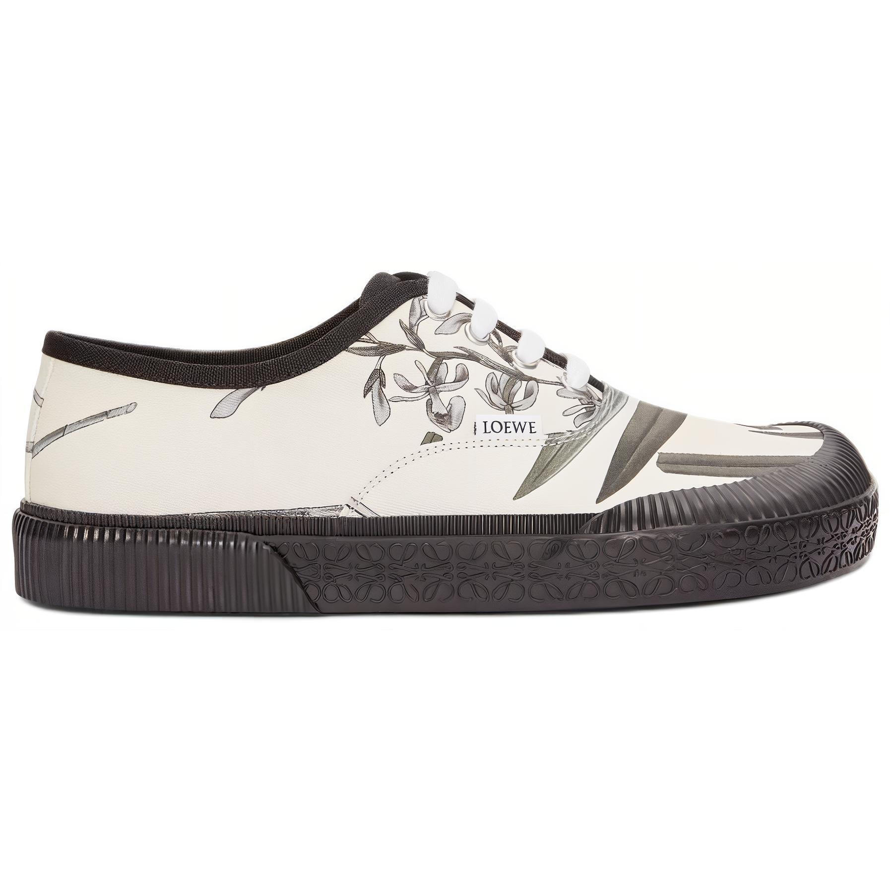 Order ロエベ キャンバススニーカー ロー『グリーンレースアップ』M616282X37-9990 M616282X37-9990