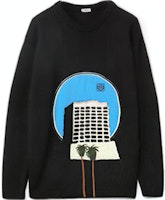 LOEWE Capsule Collection Knit Cartoon Sweater Black H897Y14K02-1489 LOEWE Capsule Collection Knit Cartoon Sweater Black H897Y14K02-1489