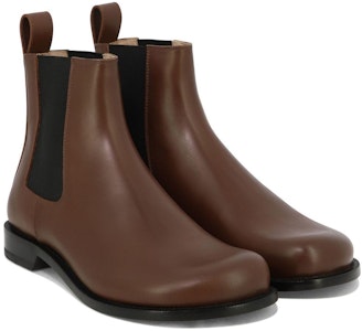 LOEWE 切尔西靴‘棕色皮革’ M816S05X26-3100 Purchase LOEWE 切尔西靴‘棕色皮革’ M816S05X26-3100