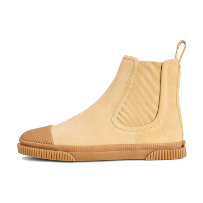 LOEWE Chelsea Boot 'Gold Suede'