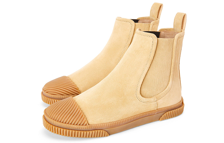 LOEWE Chelsea Boot 'Gold Suede' 圖 3