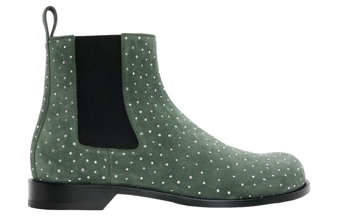 LOEWE Chelsea Boot 'Green Leather' 圖 2