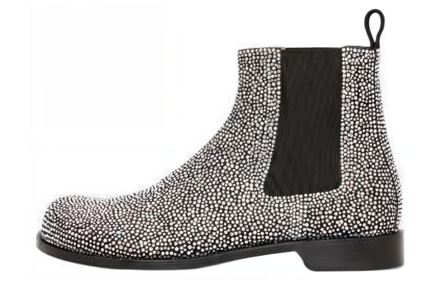 LOEWE Chelsea Boot 'Silver'