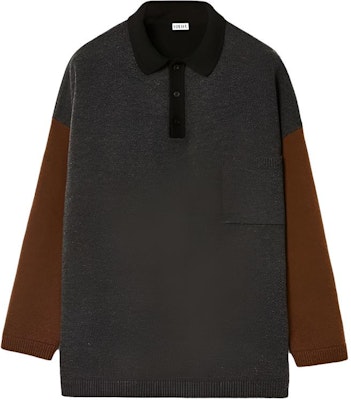 ロエベ カラーブロック 長袖 ポロシャツ H52633-3X84-1204 Buy ロエベ カラーブロック 長袖 ポロシャツ H52633-3X84-1204