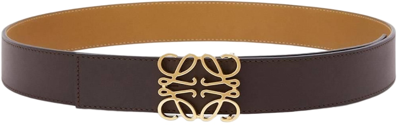 LOEWE 光滑棕色剪裁扣皮带 4cm宽 515010101832 Lookbook LOEWE 光滑棕色剪裁扣皮带 4cm宽 515010101832