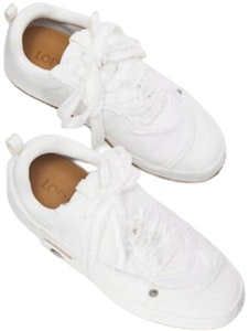 LOEWE 解构运动鞋 '柔白色牛仔布' M816282X75-1950 Shop LOEWE 解构运动鞋 '柔白色牛仔布' M816282X75-1950