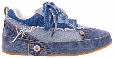 Order LOEWE Denim Sepatu Rendah Tali 'Fashion Biru' M816282X74-6395