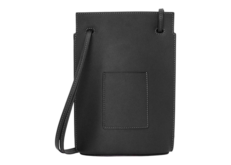 Order LOEWE 經典小牛皮黑色骰子口袋包