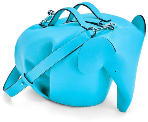 ロエベ エレファントバッグ ラージ シアン Order ロエベ エレファントバッグ ラージ シアン