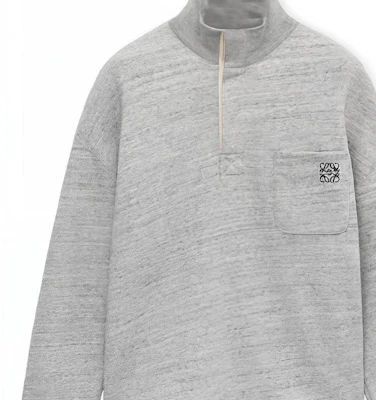 LOEWE 男款刺繡高領休閒運動衫 H526Y24X30-1440 Details for LOEWE 男款刺繡高領休閒運動衫 H526Y24X30-1440