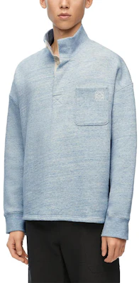 LOEWE 男款刺繡高領休閒運動衫 H526Y24X30-1440 2