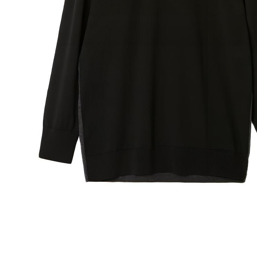 Details for LOEWE 男士刺繡小標誌羊毛毛衣 - 黑色 H526333XA1-1114