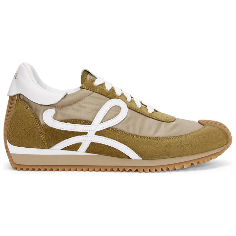 Order ロエベ ラウンドトゥ ローカットスニーカー (ブラウン) M816282X98-3034