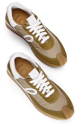 ロエベ ラウンドトゥ ローカットスニーカー (ブラウン) M816282X98-3034 Shop ロエベ ラウンドトゥ ローカットスニーカー (ブラウン) M816282X98-3034