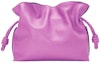 Buy LOEWE Flamenco Clutch Kulit Nappa Ungu Cerah