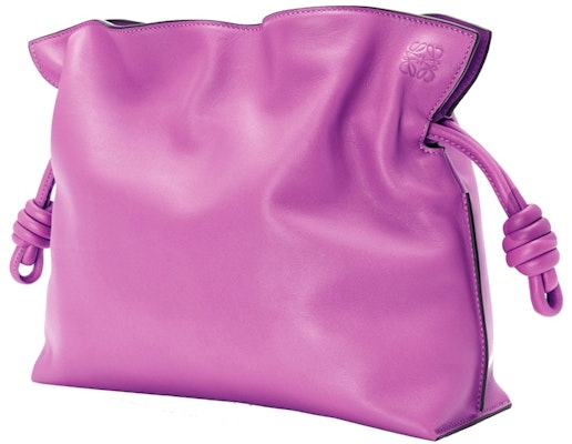 LOEWE Flamenco Clutch in Nappa Calfskin Bright Purple Order LOEWE Flamenco Clutch in Nappa Calfskin Bright Purple