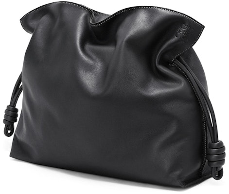 Tas Tangan LOEWE Flamenco Nappa Kulit Anak Sapi Hitam Besar Order Tas Tangan LOEWE Flamenco Nappa Kulit Anak Sapi Hitam Besar