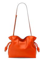 Order Cartera LOEWE Flamenco de piel de ternera Nappa en color naranja