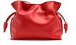 Buy Tas LOEWE Flamenco Clutch Kulit Anak Sapi Nappa Merah