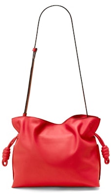 Tas LOEWE Flamenco Clutch Kulit Anak Sapi Nappa Merah Lookbook Tas LOEWE Flamenco Clutch Kulit Anak Sapi Nappa Merah